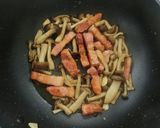 【糖質制限】肉厚ベーコンうま塩ナポリタン作り方3写真