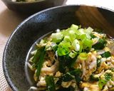 *ニラの卵とじ しらす入り*作り方5写真