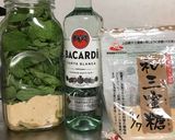 ラム酒で作る本格的ミント酒作り方4写真