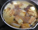 鶏手羽と卵と厚揚げのカレー煮作り方5写真