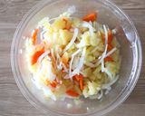 レンジにお任せ！デリシャスポテトサラダ。作り方5写真