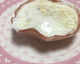 簡単☆レンジでチン♪ハムエッグ作り方8写真