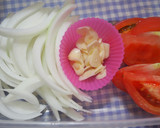 トマトとベーコンの炒め物♪トマトとろける作り方1写真