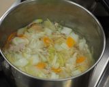 キムチスープ【学校給食】作り方4写真