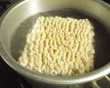 オレンジ醬油 冷やしサッポロ一番 チキン作り方4写真