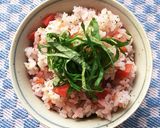 ＊ピンク飯！カリ梅ゆかりの炊き込みご飯＊作り方3写真