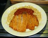 まっ、まさか!の、カツスパ!!作り方1写真