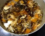 野菜と卵のもずくスープ作り方4写真