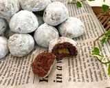 簡単！チョコとくるみのブールドネージュ作り方4写真