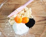 竹炭パウダーとおからのチャコールケーキ作り方4写真