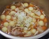 いもだんご汁【学校給食】作り方5写真