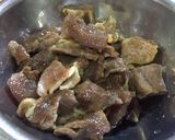 圧力鍋で牛スジ下ごしらえ作り方4写真