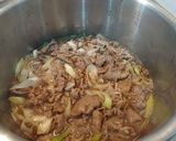 牛肉と味玉のすき焼き風煮物作り方3写真