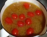 みょうが香る＊ミニトマトの味噌汁＊作り方5写真