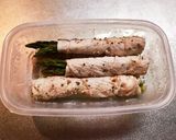 ズボラで愛♡アスパラの豚肉巻き弁当作り方6写真