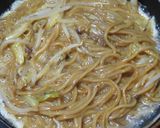 簡単チーズ風味オムソバ☆焼きそばの残りで作り方8写真