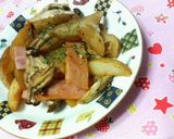 ✿冷凍ポテトとしめじの❀焼肉のタレ✿炒め作り方5写真