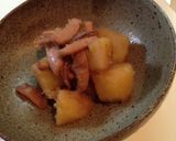 ☆イカとじゃがいもの煮物(中華味)作り方6写真