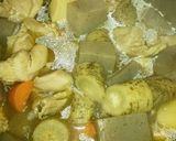 ゴボウ茶出がらし活用五目ご飯作り方4写真