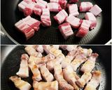 簡単☆豚バラ肉となすの黒酢炒め煮作り方2写真