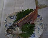 ヒレぴんっ♪元気姿♪鯵のたたき作り方8写真