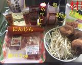 肉ニラもやし炒め作り方1写真