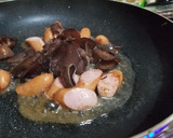 きくらげとアスパラのバターしょうゆ炒め作り方3写真