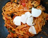 簡単昼食!ラタトゥイユピーマンナポリタン作り方13写真