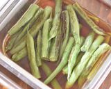 焼きいんげんの生姜醤油浸し【作り置き】作り方3写真