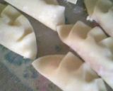 カリッとさくっ♪かにかま入り揚げ餃子作り方2写真