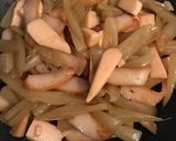 *ふき と 筍の油炒め さつま揚げ入り*作り方6写真