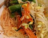 お野菜たっぷりナムルちょい辛素麺作り方4写真