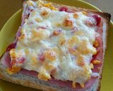 簡単朝食！ベーコンチーズトースト作り方6写真