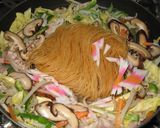市販品利用★五目焼きビーフン作り方4写真