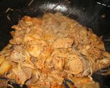 ☆豚キムチ丼☆作り方2写真