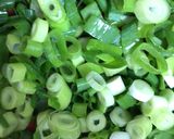 簡単パラパラのシンプルな、ちりめん炒飯作り方1写真