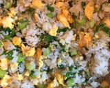 簡単パラパラのシンプルな、ちりめん炒飯作り方7写真