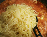 骨取りさばフィーレでトマトクリームパスタ作り方7写真