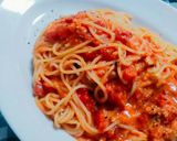 骨取りさばフィーレでトマトクリームパスタ作り方8写真