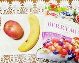 【朝食に】ミックスベリー　スムージ♡作り方1写真