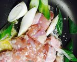 鳥もも肉の塩麹の蒸し焼き作り方4写真