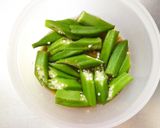 夏に生姜でさっぱり☆オクラのおひたし作り方5写真