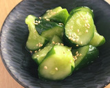 簡単！ごま油でやみつききゅうり作り方2写真