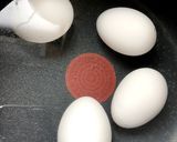 簡単☆手間なし☆ゆで卵作り方1写真