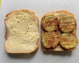 スイートポテト風ホットサンド作り方2写真