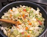 レンズ豆と野菜たっぷりスープ*作り方2写真