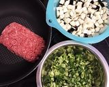 ナスとピーマンの肉味噌炒め作り方1写真
