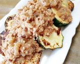 マクロビ☆なすの肉味噌（風）あんかけ作り方4写真