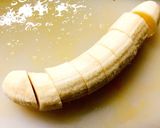 オレンジとバナナの青汁牛乳スムージー作り方3写真