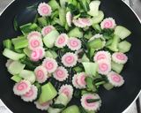 なるととチンゲン菜の中華炒め作り方3写真